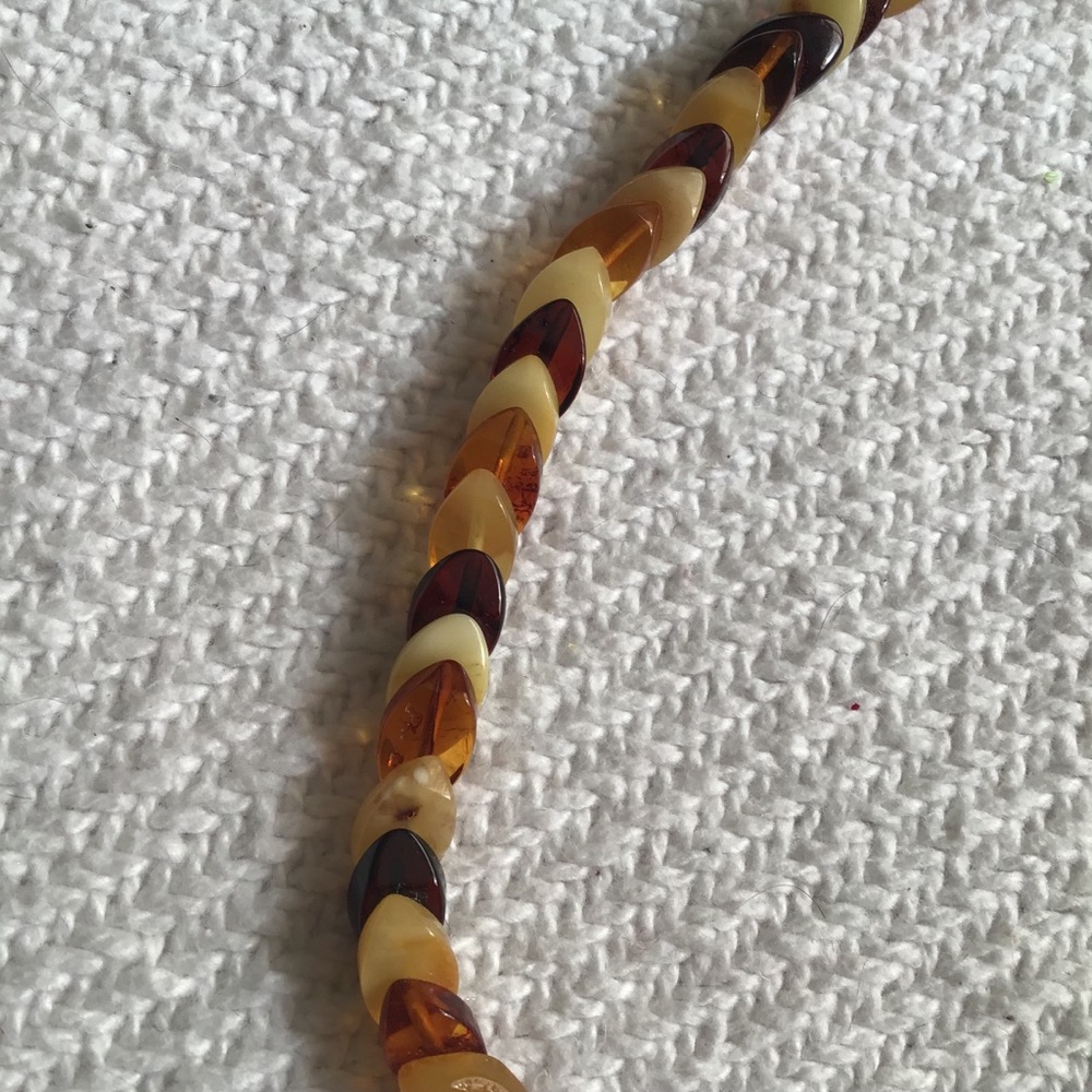 Authentic amber necklace